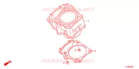 CYLINDRE pour Honda CBR 250 R de 2011