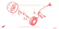 ALTERNATEUR pour Honda CBR 250 R de 2011