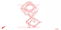 CYLINDRE pour Honda CBR 250 R de 2011