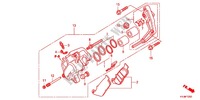 ETRIER DE FREIN AVANT (CBR250R) pour Honda CBR 250 R de 2011