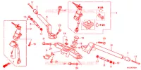GUIDON   TE DE FOURCHE pour Honda CBR 250 R PRETO de 2012