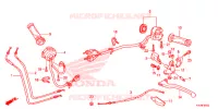 LEVIER DE GUIDON   CABLE   COMMODO pour Honda CBR 250 R de 2012