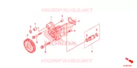 POMPE A HUILE pour Honda CBR 250 R de 2012
