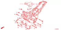 CADRE pour Honda CBR 250 R REPSOL de 2013