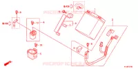 BATTERIE pour Honda CBR 250 R BLUE de 2013