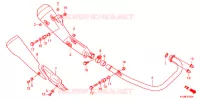 SILENCIEUX D'ECHAPPEMENT pour Honda CBR 250 R BLUE de 2013