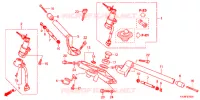 GUIDON   TE DE FOURCHE pour Honda CBR 250 R de 2013