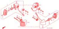 CLIGNOTANT pour Honda CBR 250 RR TYPE 2 de 1990