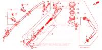 MAITRE CYLINDRE DE FREIN ARRIERE pour Honda CBR 250 RR TYPE 2 de 1990