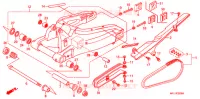 BRAS OSCILLANT pour Honda CBR 600 RR de 2009