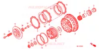 EMBRAYAGE pour Honda CBR 600 RR de 2009