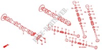 ARBRE A CAMES   SOUPAPE pour Honda CBR 600 RR TRICOLOR, RED de 2011