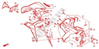 CARENAGES INFERIEUR (D.) (CBR600RR9,A,B/RA9,A,B) pour Honda CBR 600 RR TRICOLOR, RED de 2011