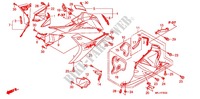 CARENAGES INFERIEUR (G.) (CBR600RR9,A,B/RA9,A,B) pour Honda CBR 600 RR TRICOLOR, RED de 2011