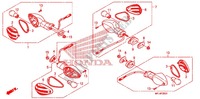 CLIGNOTANT (CBR600RR'09 '11/RA) pour Honda CBR 600 RR BLACK de 2011