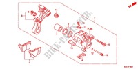 ETRIER DE FREIN ARRIERE (CBR600RR) pour Honda CBR 600 RR REPSOL de 2013