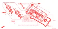 COUVRE CULASSE pour Honda CBR 600 RR TRICOLOR de 2014