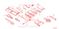 OUTIL pour Honda CBR 600 RR TRICOLOR de 2014