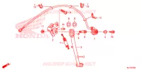 BEQUILLE pour Honda CBR 600 RR BLACK, RED de 2015