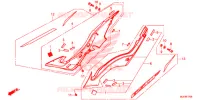 COUVERCLES LATERAUX pour Honda CBR 650 F ABS de 2015