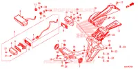 FEU ARRIERE pour Honda CBR 650 F de 2015