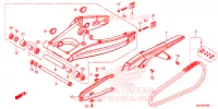 BRAS OSCILLANT pour Honda CBR 650 F de 2015