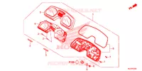 COMPTEUR pour Honda CBR 650 F BLACK de 2016