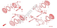 CLIGNOTANT (CB1300/A) pour Honda CB 1300 SUPER FOUR ABS SPECIAL EDITION de 2008