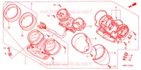 COMPTEUR pour Honda CB 1300 SUPER FOUR Speed warning light de 1998