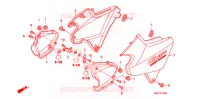 COUVERCLES LATERAUX pour Honda CB 1300 SUPER BOL DOR TYPE 2 de 2008