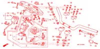 GUIDON   TE DE FOURCHE pour Honda CB 1300 SUPER BOL DOR TYPE 2 de 2008