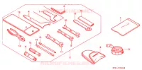 OUTIL pour Honda CB 400 SUPER FOUR RED de 1994