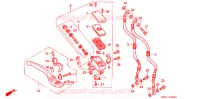 MAITRE CYLINDRE DE FREIN AVANT pour Honda CB 400 SUPER FOUR BLACK de 1995