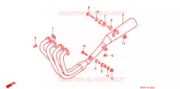 SILENCIEUX D'ECHAPPEMENT (F2) pour Honda CB 400 SUPER FOUR BLACK de 1995