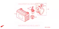 BATTERIE pour Honda CB 400 SUPER FOUR RED de 1995