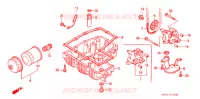 POMPE A HUILE   CARTER D'HUILE pour Honda CB 400 SUPER FOUR RED de 1995