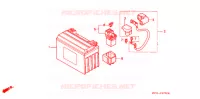 BATTERIE pour Honda CB 400 SUPER FOUR SILVER de 1995