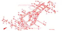 CADRE pour Honda CB 400 SUPER FOUR SILVER de 1995