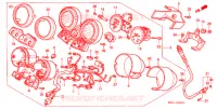COMPTEUR (F2R/F2S/F2T/F2V) (F3T/F3V) pour Honda CB 400 SUPER FOUR SILVER de 1996
