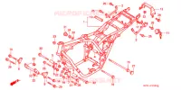 CADRE pour Honda CB 400 SUPER FOUR  VERSION S 4J de 1997