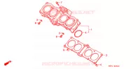 CYLINDRE pour Honda CB 400 SUPER FOUR  VERSION S 4J de 1997