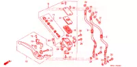 MAITRE CYLINDRE DE FREIN AVANT pour Honda CB 400 SUPER FOUR  VERSION S 4J de 1997