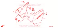 COUVERCLES LATERAUX pour Honda CB 400 SUPER FOUR ABS VTEC REVO Color Order Plan Wheel Color de 2008