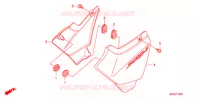 COUVERCLES LATERAUX pour Honda CB 400 SUPER BOL D\'OR ABS VTEC REVO de 2008