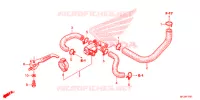 VALVE DE COMMANDE D'INJECTION D'AIR pour Honda CBR 600 R ABS RED de 2012