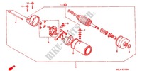 DEMARREUR (CBR900RR'00,'01/RE'01) pour Honda CBR 929 RR ERION de 2001