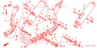 SILENCIEUX D'ECHAPPEMENT pour Honda CBR 929 RR de 2001