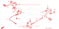 PEDALE pour Honda CBR 900 RR de 2000