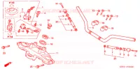 GUIDON   TE DE FOURCHE pour Honda CBX 250 TWISTER de 2008