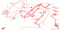 SELLE pour Honda CBX 250 TWISTER de 2008